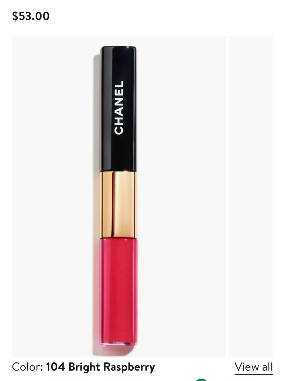 CHANEL Rouge Double Intensité Liquid Lipstick - 104 Bright Raspberry